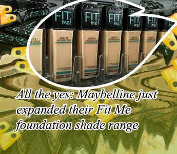 All fit me foundation shades