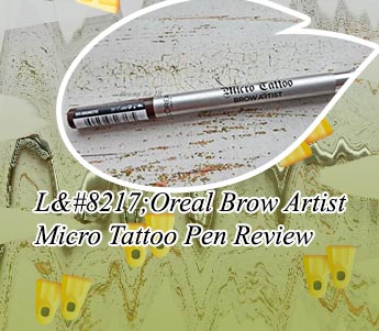 Brow artist micro tattoo