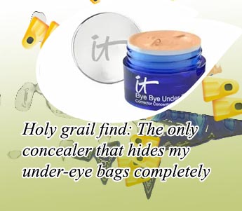 Bye bye under eye cream