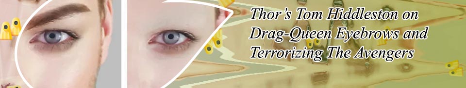 Drag eyebrows