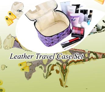 Large cosmetic travel bag