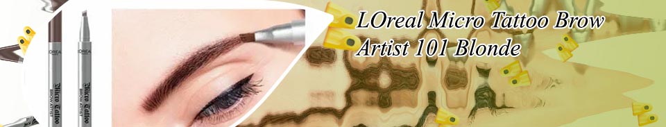 Loreal micro tattoo brow