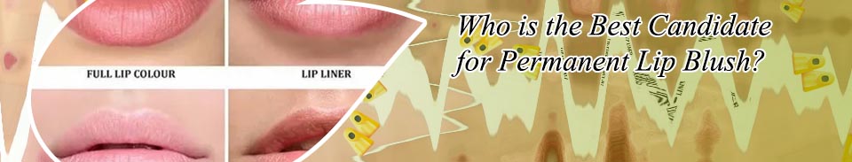 Permanent makeup blush