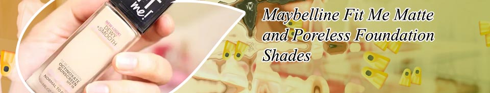 Shade foundation maybelline