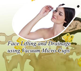 Vacuum for face massage